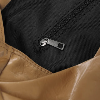 Suede Crack Square Cross Bag