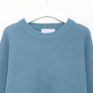 Oversized round knit