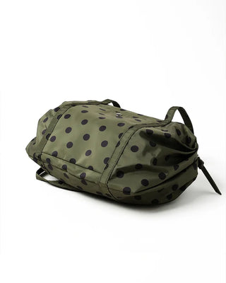 Polka Dot Nylon Shoulder Bag