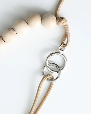 [3rd Re-release] (ORIGINAL) Wood Ball Shoulder Strap (natural)