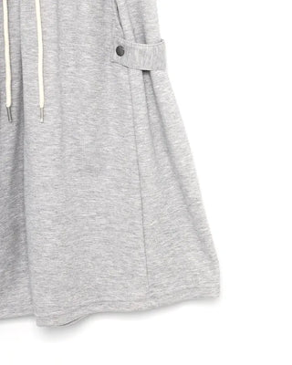Adjustable Flare Bermuda Sweatpants