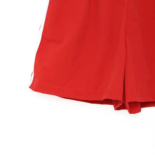 2-line elastic waist shorts