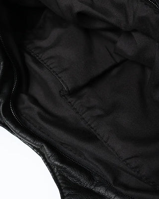 Cargo Pocket Square Leather 2-Way Bag