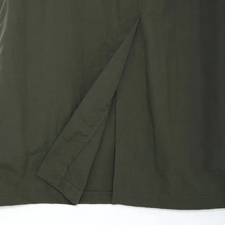 Side pocket nylon cargo skirt