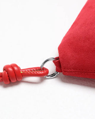 Simple suede bag