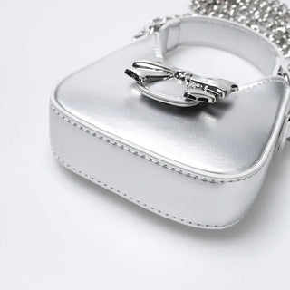 Ribbon chain mini bag