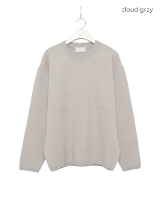 Round neck daily knit