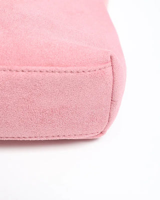 Suede Square One-Shoulder Mini Bag
