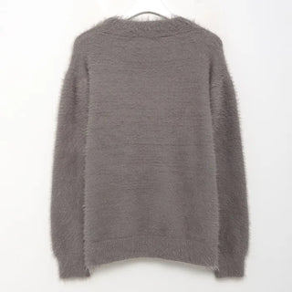 Soft Texture V-Neck Cardigan
