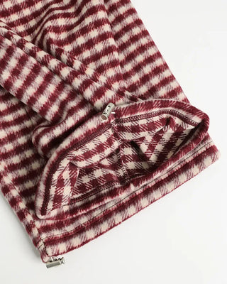 Checkered Pants with Waistband