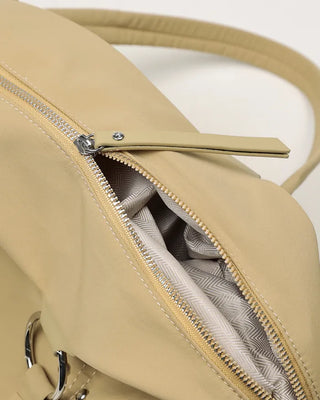 Double rivet line shoulder bag