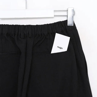Pintuck wide slacks