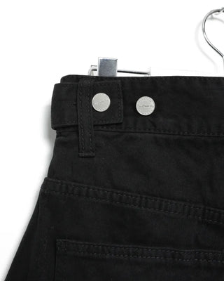 Snap pocket balloon cotton pants