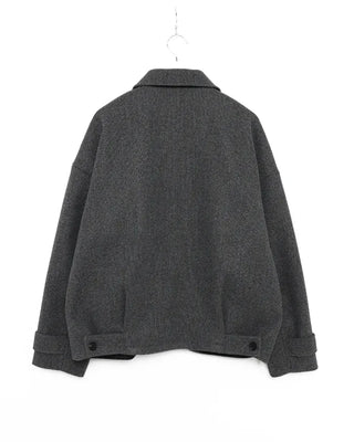 Herringbone half coat