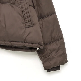 Hooded padded jacket