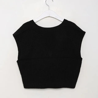 Basic knit vest