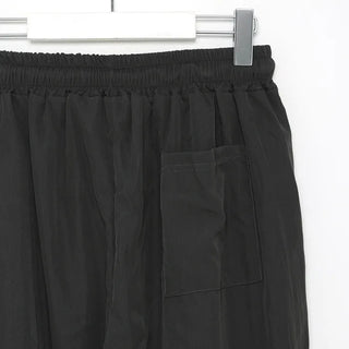 (Unisex) Drawstring Waist Rayon Pants