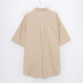 (Unisex) Oversized Short-Sleeve Shirt