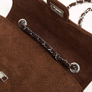 Chain strap square bag