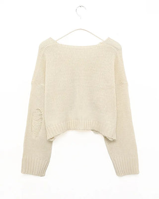 Vintage Cropped Knit