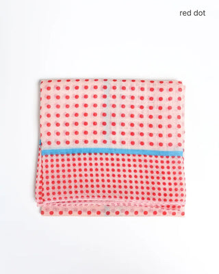 Mini polka dot scarf