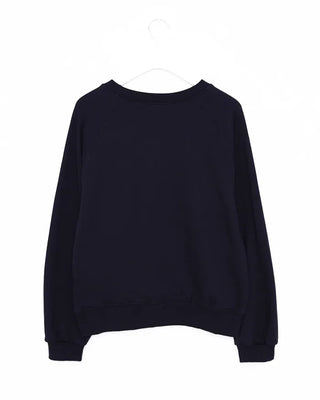 Stitched raglan sweatshirt