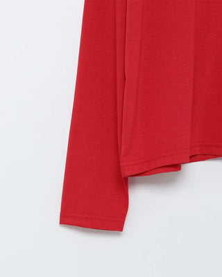 (Unisex) Simple Round Long Sleeve T-Shirt