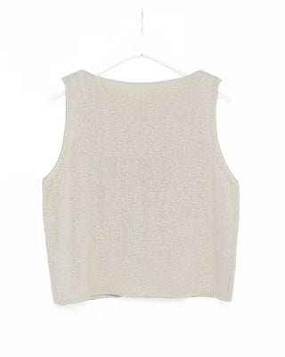 Simple knit vest