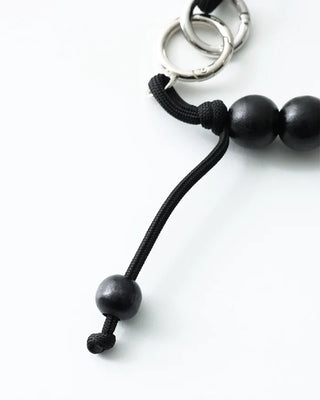 [4th Re-release] (ORIGINAL) Wood Ball Shoulder Strap (black)