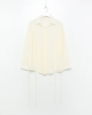 Tie Ribbon Oversized Shirt