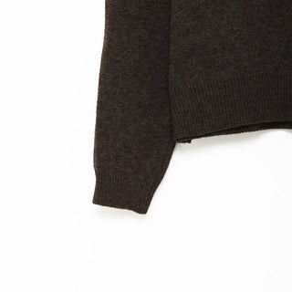 Lambswool V-neck knit