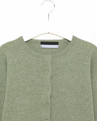 Loose Round Cardigan
