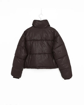 High neck simple padding