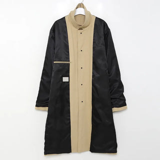 Unisex casual balmacaan coat
