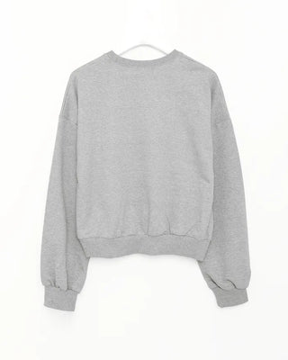 Basic color sweatshirt