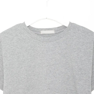 Round neck half-sleeve T-shirt