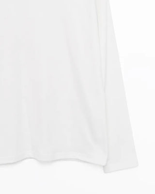 Simple round long T-shirt