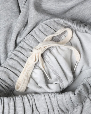 Easy pants with waist string ribbon detail