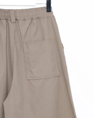 Oversized Banded Bermuda Pants
