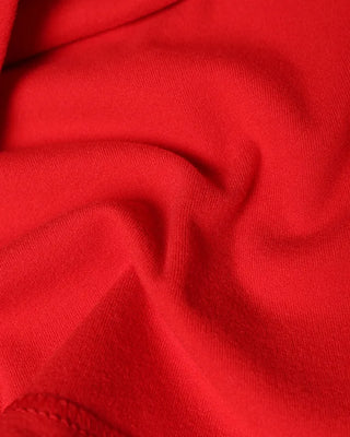 Scooped Neck Fleece Long T-Shirt