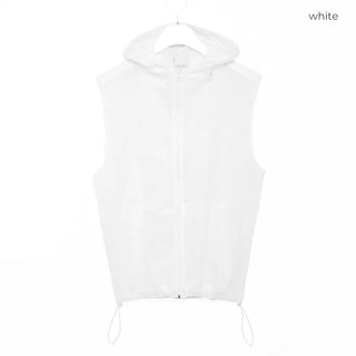 (Unisex) Square Hooded Light Anorak Vest