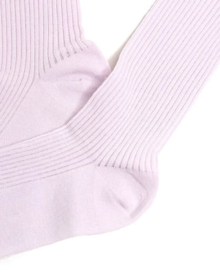 See-through ribbed socks