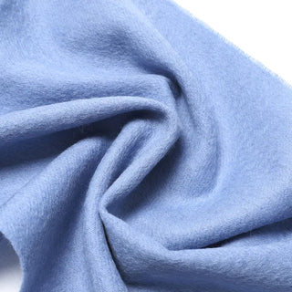 Plain wool tassel scarf