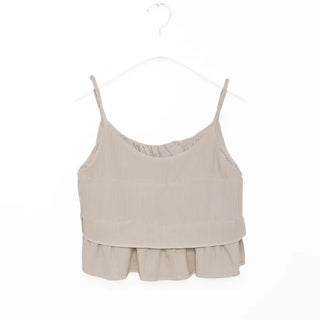 Wrinkle top and pants set