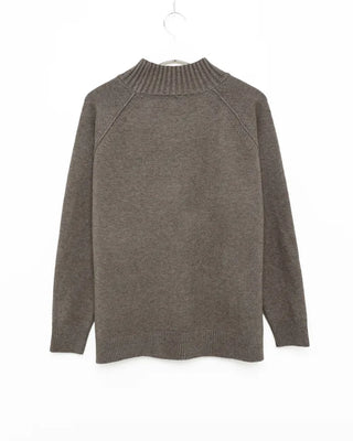 Raglan Line Point Knit