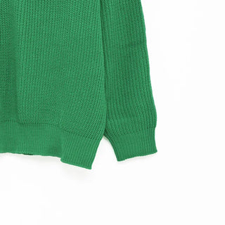 (Unisex) Color Half-Zip Knit