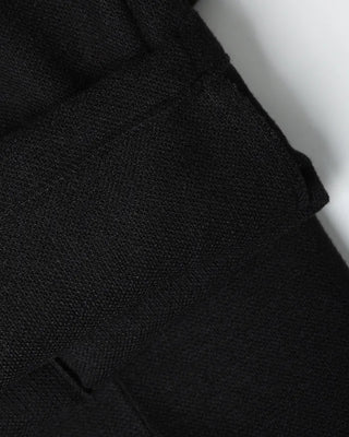 Wide back elastic waist slacks