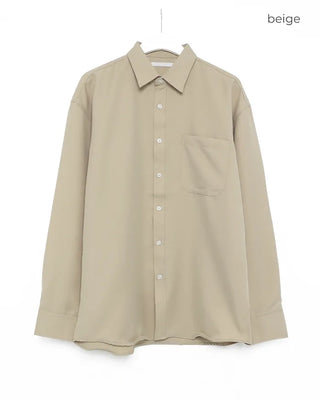 Basic cotton shirt