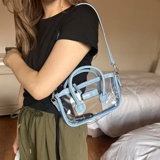 Transparent beach bag