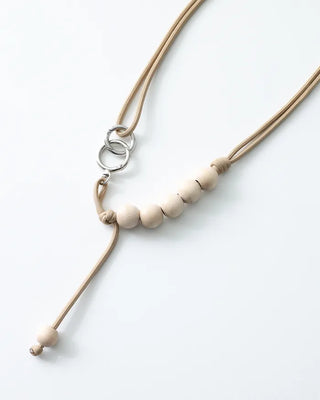 [3rd Re-release] (ORIGINAL) Wood Ball Shoulder Strap (natural)